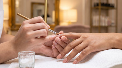 Acrylic Nail Extensions Retouching