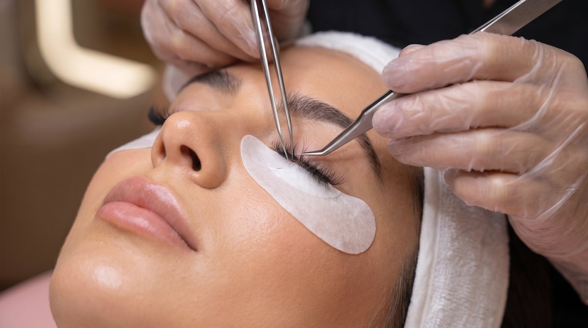 Eyelash Extensions Retouching